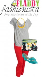Plus Size Outfit of the Day – Bright and Bold and Floral